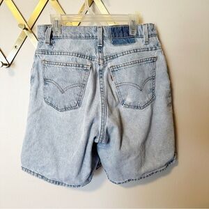 Levi’s vintage orange tab high rise “dad” short.